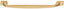 Brass D Handle Antique Look, Rana Furniture