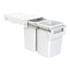 Hideaway Compact HC220H 40L Double Waste Bin