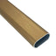 Aluminium Oval Wardrobe Tube in Brushed Bronze Finish