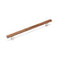 Ara Timber D Handle In Walnut 160mm, 224mm