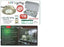 Kitchen cabinet white LED Lights Brushed Nickel Finish
