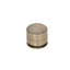 Momo Sussex Solid Brass Knob 35mm In Dark Brushed Brass