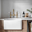 Turner Hastings, Novi 50, Single Bowl Butler Sink, White Gloss