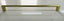 Vaniglia Handle With Rounded Ends, Matt Gold Finish