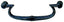 Antique Black Drop Pendant Handle, Zinc Alloy