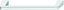 Luxe Nickel-Plated Furniture Handle Hole 192mm