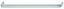 Furniture Handle - Matt brushed, Hole spacing: 64 mm