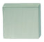 Zinc Alloy Square Door Knob, Nickel Plated Brushed Finish