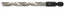 Twist Drill Bit For Wood, HSS, With Hexagonal Shank 1/4"