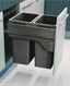 Hafele Hailo Euro Cargo ST45/60 Grey 1 x Replacement Bin