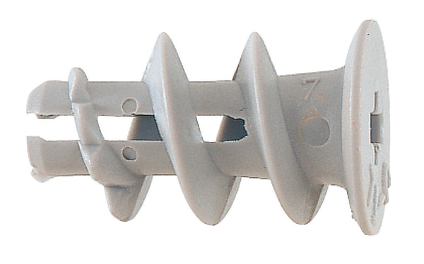 Fischer Plasterboard GK Plastic Plugs 100pcs - Grey 22mm