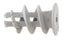 Fischer Plasterboard GK Plastic Plugs 100pcs - Grey 22mm