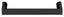 Modern Black Slimline Kitchen Handle 12mm