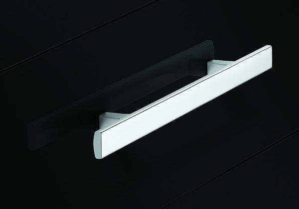 Chrome-Plated Aluminium Handle with Base