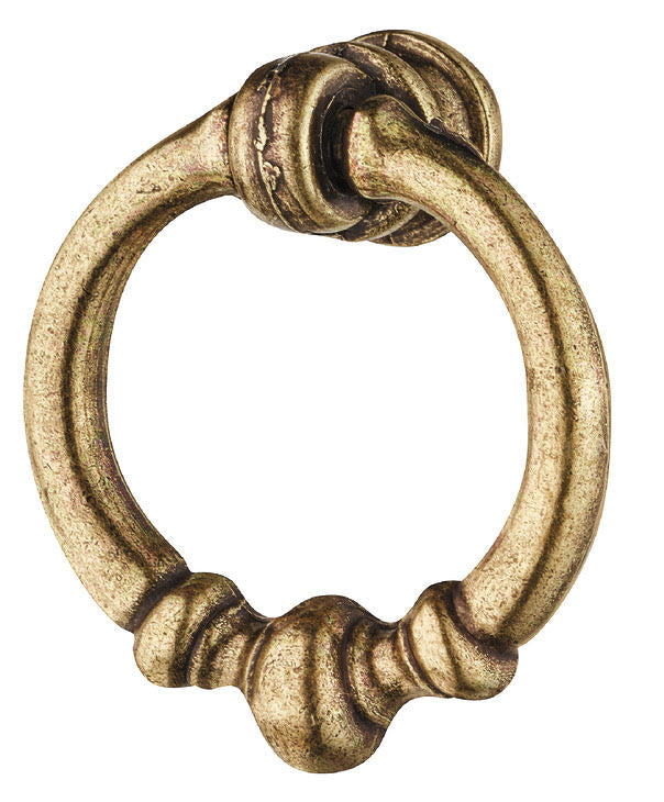 Antique Drop Pendant Handle, Bronze, Victorian Look Main image