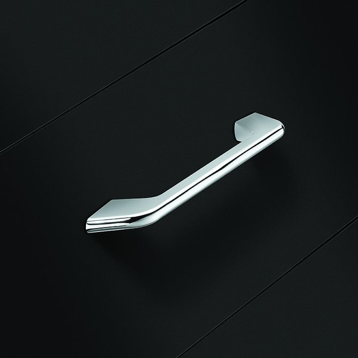 Polished, Zinc alloy - D handle