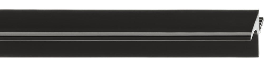 Recessed Grip Profile Black Handle, Handleless Front Look