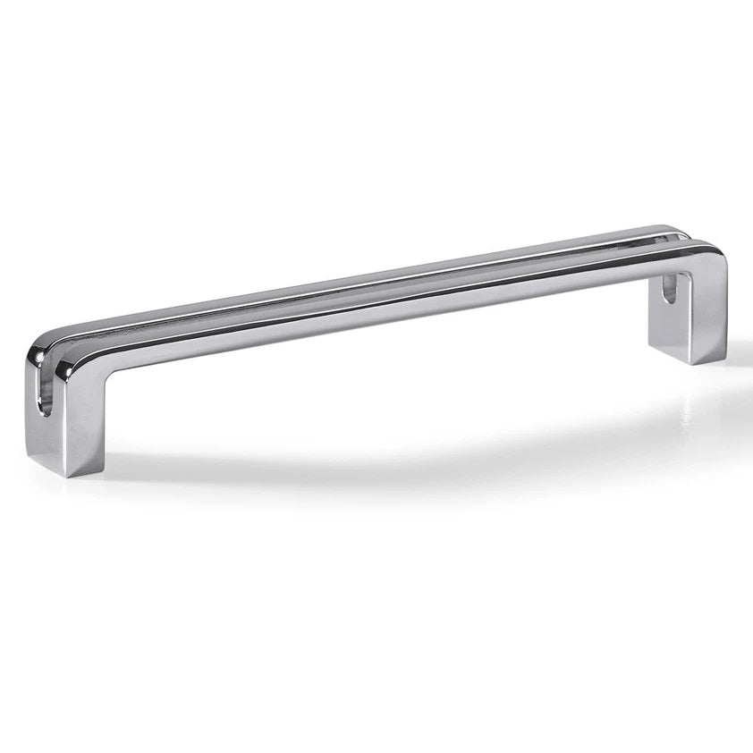 Black Cabinet Pull Handle, Hole Spacing 160mm