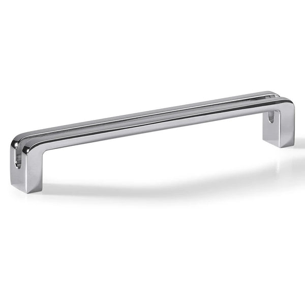 Black Cabinet Pull Handle, Hole Spacing 160mm