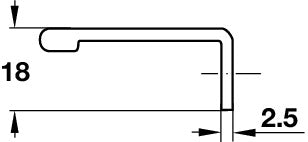 Furniture handle, H-S-A-30, Studio