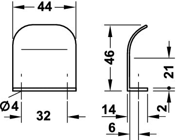 Polished And Matt Finish Furniture Handle