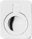 Square Flush Pull Handle Polished Chrome Plated