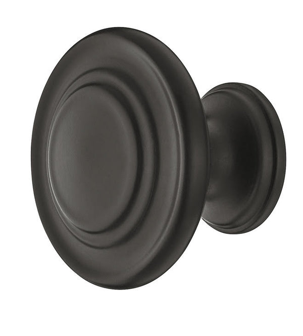 Round Black Matt Knob for Kitchen Cabinet Drawer & Furniture