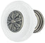 Porcelain Knob for Cabinet Doors, Victorian Style
