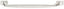 D Handle Stainless Steel Look, Rana Furniture
