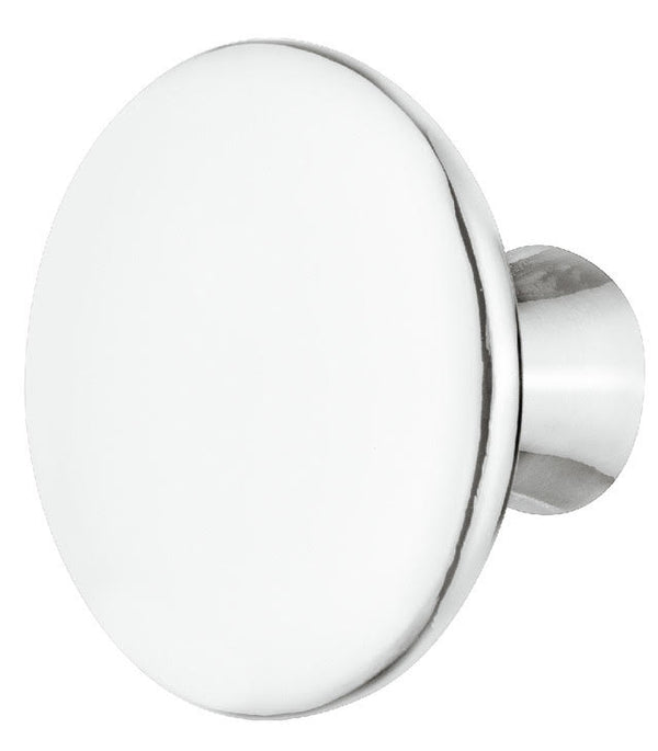 Chrome Polished Round Furniture Knob 30mm