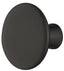 Black Matt Round Furniture Knob 30mm