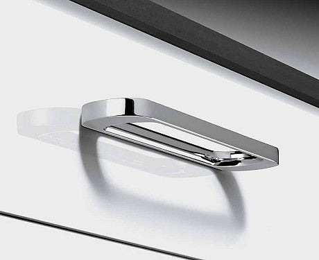 Square Ring Zinc-Alloy Drawer & Cabinet Pull Handle - 160mm Main image