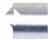 Brushed Stainless Steel Wardrobe Cupboard Door Handle Secondary image