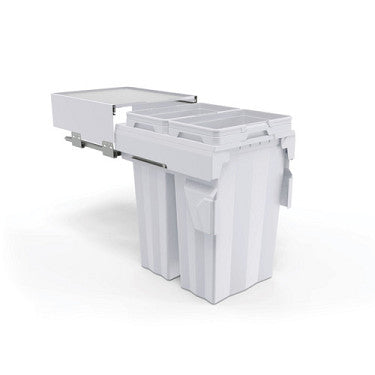 Symetra, Twin Bin, 2 X 37L Buckets With Pull Out Shelf Main image