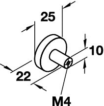 Stainless Steel Door Knob, Matt Brushed