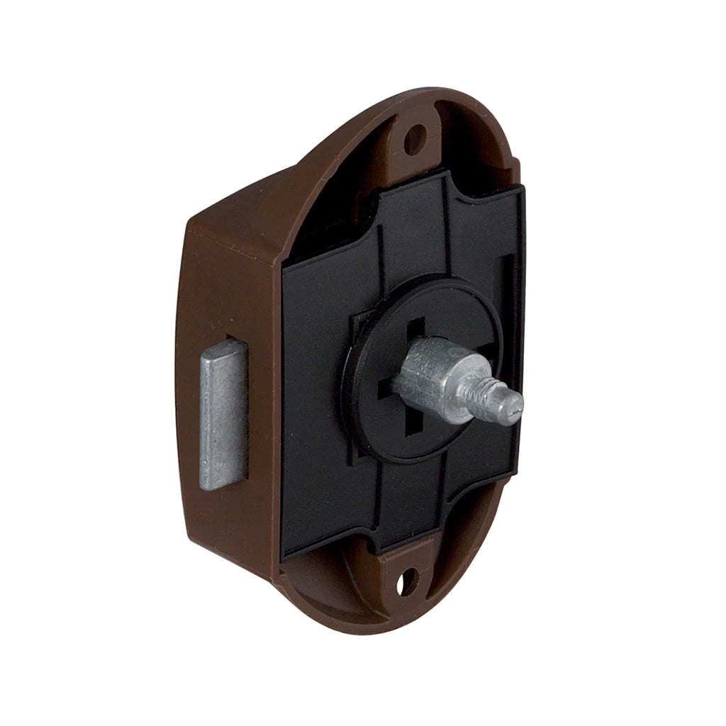 Hafele Push Button Lock, Plastic Main image