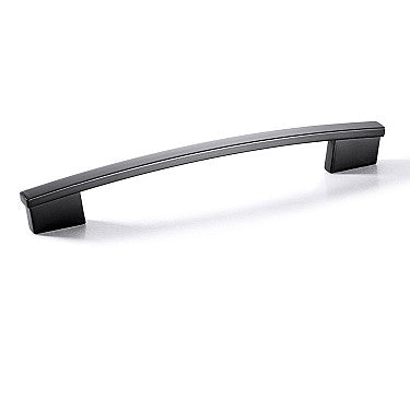 Zinc-Alloy D Pull Handle, Chrome Polished, Matt - 215X30mm