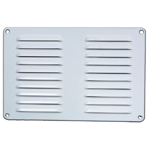 Aluminium Pressed Vent, 225mm X 150mm, White