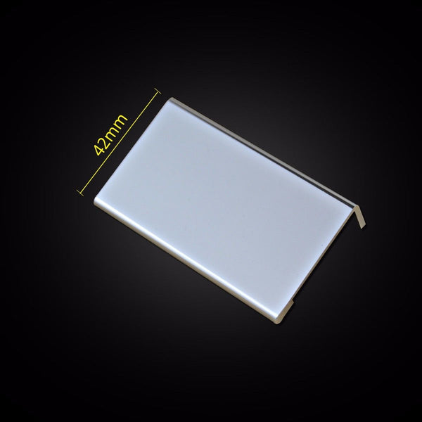 Polished Chrome Aluminum Lip Pull Handle for Cabinet