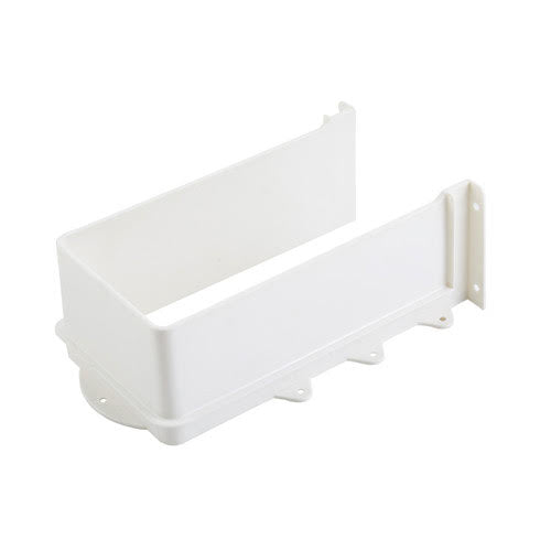 Plastic Drain Surround, 230mm X 120mm X 85mm, White