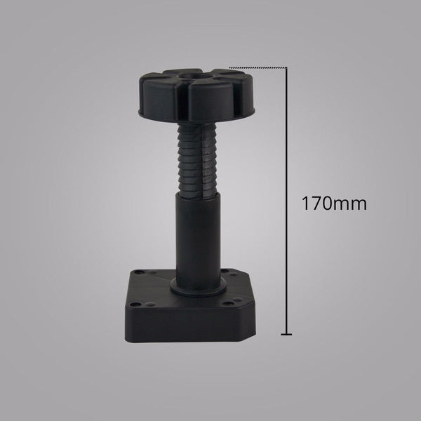 Plastic kitchen cupboard adjustable legs, vanity
