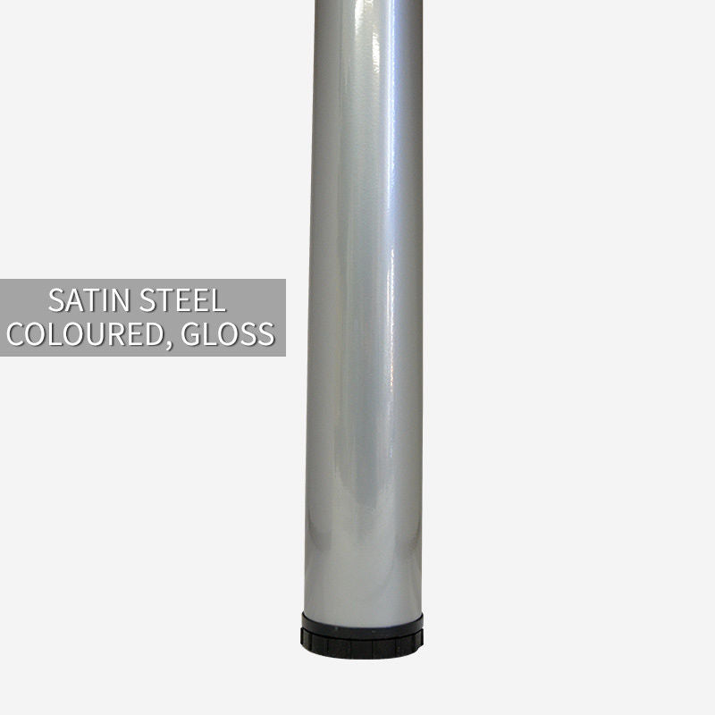 Rondella Cylindrical Table Leg From Hafele Metal 4 PCS New Black