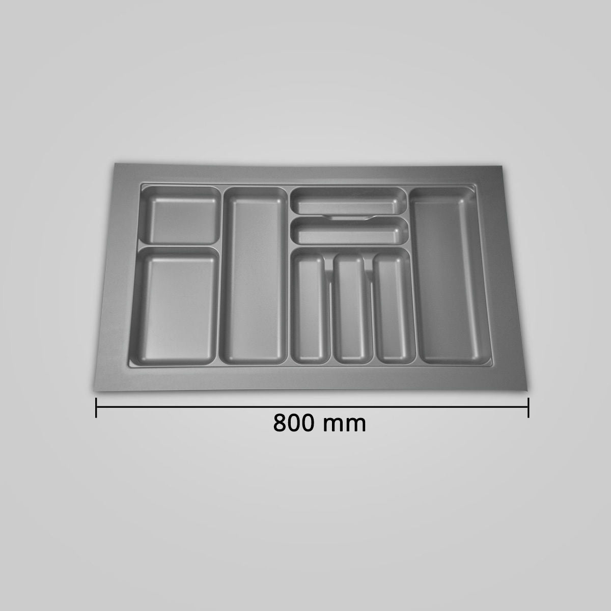 Wide Cutlery Tray for kitchen drawers under benchtop knife fork tray Secondary image