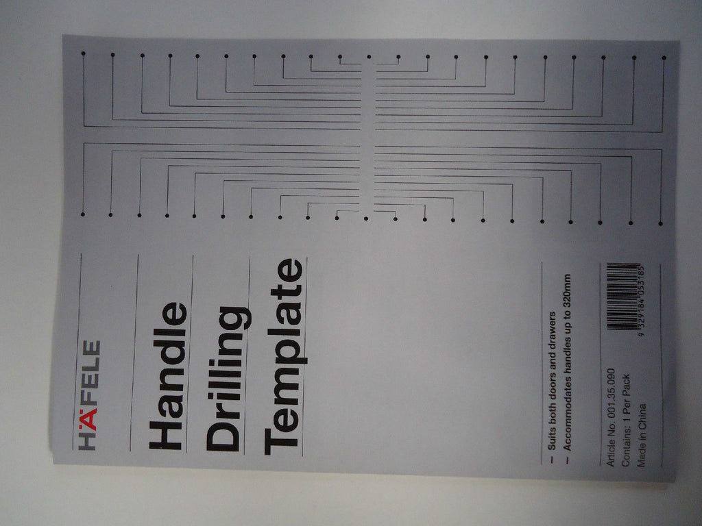 Handle Drilling Jig Template for Cabinet, Drawer & Door Handle