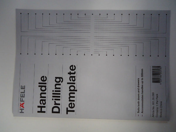 Handle Drilling Jig Template for Cabinet, Drawer & Door Handle