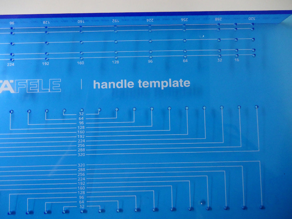 Handle Drilling Jig Template for Cabinet, Drawer & Door Handle