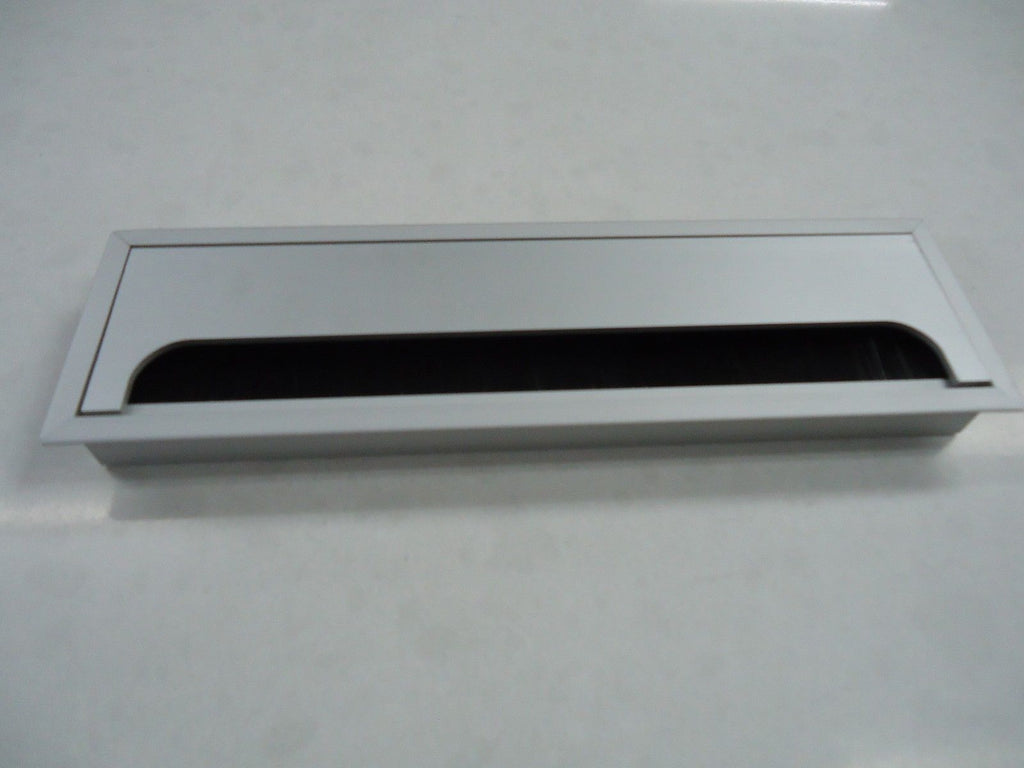 Aluminum Square Cable Computer Desk Outlet Grommet Tidy Insert