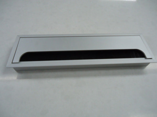 Aluminum Square Cable Computer Desk Outlet Grommet Tidy Insert