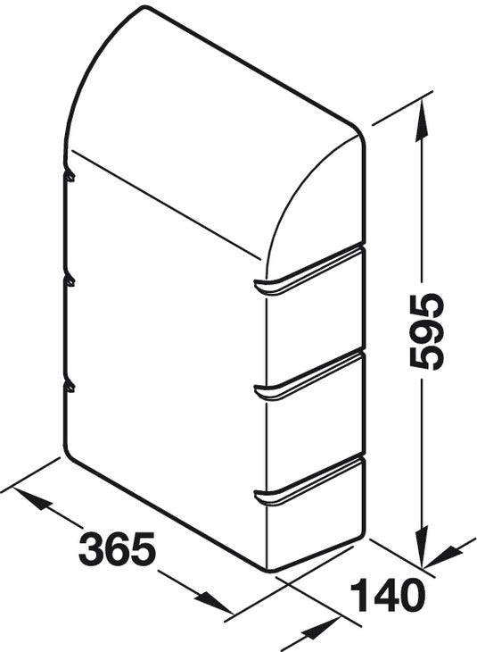 Ironfix Wall Mounted Ironing Board