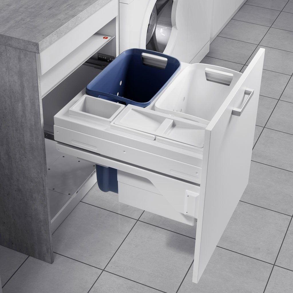 Hailo Laundry Carrier 60 - Double Pull Out Laundry Basket Main image